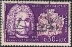 Stamps France -  CELEBRIDADES. FRANÇOIS COUPERIN, COMPOSITOR. Y&T Nº 1550