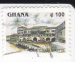 Sellos de Africa - Ghana -  Fortificación en Ghana