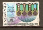 Stamps Nicaragua -  LEY  DE  BOLTZMANN