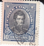 Stamps Chile -  Bernardo O'Higgins militar chileno