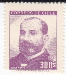 Stamps Chile -  Jorge Montt- Oficial Naval