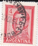 Sellos de America - Argentina -  Gral.José de San Martín