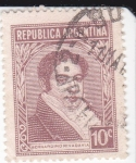 Stamps Argentina -  Bernardino Rivadavia- político
