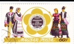 Stamps Hungary -  Trajes regionales