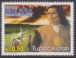 Stamps Bolivia -  Tupac Katari