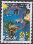 Stamps Bolivia -  Dia de la desconolizacion