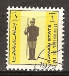 Stamps United Arab Emirates -  Uniforme militar.