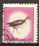 Stamps United Arab Emirates -  aves silvestres.