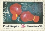Stamps : Europe : Spain :  JUEGOS OLIMPICOS DE BARCELONA 