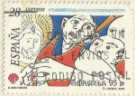 Stamps Spain -  SANTIAGO DE COMPOSTELA