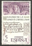 Stamps Spain -  2428 - Milenario de la lengua castellana