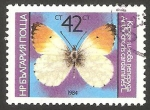 Stamps Bulgaria -  2885 - mariposa antocharis cardamines