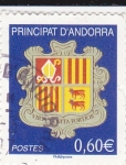 Stamps Andorra -  Escudo andorrano