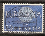Stamps Switzerland -   Europa CEPT Conferencia Emblema.
