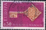 Sellos de Europa - Francia -  EUROPA 1968. Y&T Nº 1556