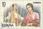 Stamps : Europe : Spain :  LA REINA MORA