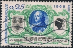 Stamps France -  BICENT. DE LA ADHESIÓN DE CÓRCEGA. Y&T Nº 1572