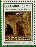 Stamps : America : Colombia :  Departamento del Cauca