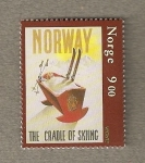 Stamps Norway -  Arca para skis