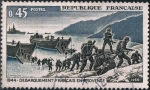 Stamps : Europe : France :  25º ANIV. DE LA LIBERACIÓN. DESEMBARCO EN PROVENCE. Y&T Nº 1605