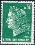 Stamps France -  MARIANNE DE CHEFFER 1969. Y&T Nº 1611