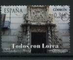 Stamps Spain -   ESPAÑA 2012 4694.03 TODOS CON LORCA. PALACIO DE GUEVARA.03 0,83 US$