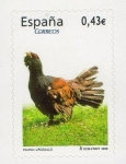 Sellos de Europa - Espa�a -  4467- Flora y Fauna. Urogallo.