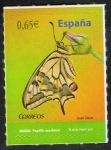 Sellos de Europa - Espa�a -  4624- Fauna. Mariposas. Argynnis adipe.