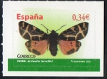 Sellos de Europa - Espa�a -  4533- Fauna. Mariposas. Artimelia latreillei.