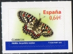 Stamps Spain -  4536- Fauna. Mariposas. Zerynthina rumina.