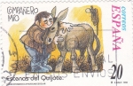 Stamps Spain -  Escenas del Quijote- COMPAÑERO MIO                 (N)