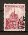 Stamps Germany -  Catedral de Brno.