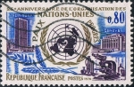 Stamps : Europe : France :  25º ANIVERSARIO DE LA O.N.U. Y&T Nº 1658