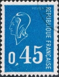 Stamps : Europe : France :  MARIANNE DE BÉQUET 1971. Y&T Nº 1663