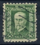 Stamps Czechoslovakia -  CHECOSLOVAQUIA SCOTT 128 PRESIDENTE MASARYK. $0.2