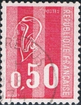 Stamps : Europe : France :  MARIANNE DE BÉQUET 1971. Y&T Nº 1664b
