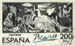 Stamps : Europe : Spain :   GERNICA DE PABLO RUIZ PICASSO 