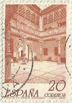 Stamps Spain -  PATIO DE LA INFANTA . ZARAGOZA