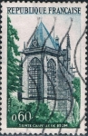Stamps France -  TURISMO 1971. SAINTE CHAPELLE, DE RIOM. Y&T Nº 1683