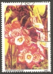 Stamps : America : Guyana :  Flor