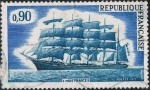 Stamps : Europe : France :  CINCO MÁSTILES FRANCE II. Y&T Nº 1762