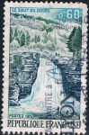 Stamps France -  TURISMO 1973. EL SALTO DE DOUBS. Y&T Nº 1764