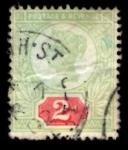 Stamps United Kingdom -  GREAT BRITAIN 1887 QUEEN VICTORIA