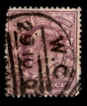Stamps United Kingdom -  GREAT BRITAIN 1902 EDUARDO VII