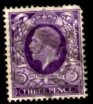 Stamps United Kingdom -  GREAT BRITAIN 1912 KING GEORGE V