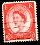 Stamps United Kingdom -  GREAT BRITAIN 1952 QUEEN ELIZABETH