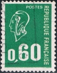 Sellos de Europa - Francia -  MARIANNE DE BÉQUET 1974-75. Y&T Nº 1814