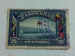 Stamps : America : Costa_Rica :  Campeonato de Futbol Centroamaricano y el Caribe 1941