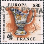 Stamps France -  EUROPA 1976. CERÁMICA DE ESTRASBURGO Y&T Nº 1877