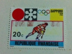 Stamps : Africa : Rwanda :  Olimpicos de Invierno Sapporo 1972